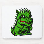 Angry Troll Dragon Mouse Pads