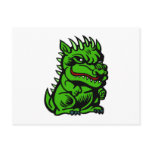 Angry Troll Dragon Post Cards