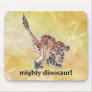 Angry Velociraptor Mousepads