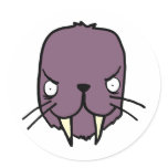 Angry Walrus Sticker