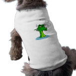 Angry Water Dragon Dog T-shirt