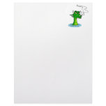 Angry Water Dragon Letterhead Design