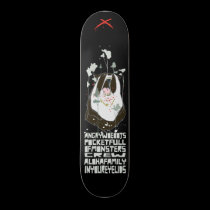 Angry Woebots "Pocket Full of Monsters" skateboards