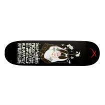 Angry Woebots "Pocket Full of Monsters" skateboards