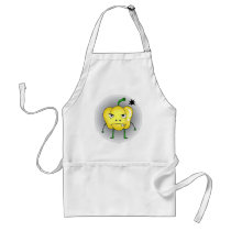 Angry yellow paprika apron by jsoh Angry yellow paprika apron