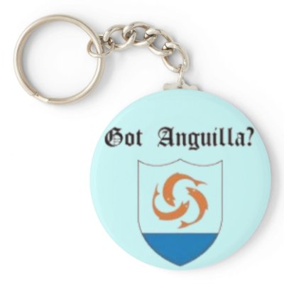 Anguilla, Caribbean T-Shirt And Etc Keychains by URBAN_world
