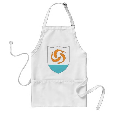 Anguilla Coat Of Arms Apron by teyes143