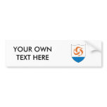 Anguilla Coat of Arms Bumper Sticker