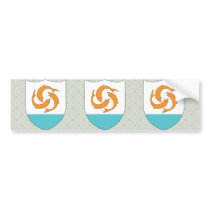 Anguilla Coat of Arms detail Bumper Stickers