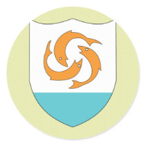 Anguilla Coat of Arms detail Sticker