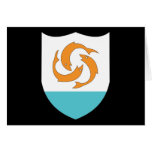 Anguilla Coat Of Arms Greeting Cards