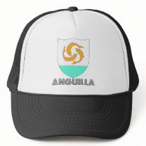 Anguilla Coat of Arms Mesh Hat