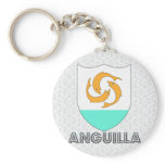 Anguilla Coat of Arms Key Chains