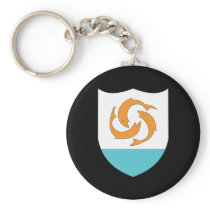 Anguilla Coat Of Arms Key Chains