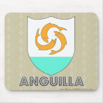 Anguilla Coat of Arms Mousepad