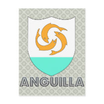 Anguilla Coat of Arms Postcard