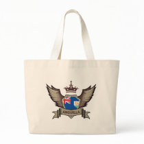 Anguilla Emblem Tote Bags