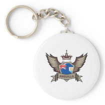 Anguilla Emblem Keychains