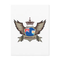 Anguilla Emblem Postcard