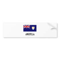 Anguilla Flag Bumper Stickers