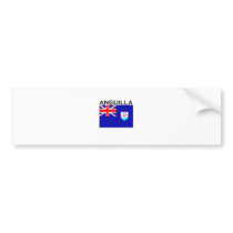 Anguilla Flag Bumper Sticker