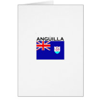 Anguilla Flag Greeting Card