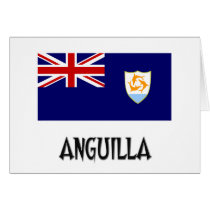 Anguilla Flag Greeting Card
