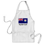 Anguilla flag chef apron