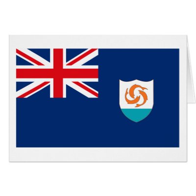 Anguilla Flag Greeting Card by FlagTshirts