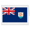 Anguilla Flag Greeting Card