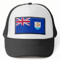 Anguilla Flag hats by jacinto888 Anguilla Flag hats