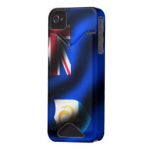 Anguilla Flag Iphone 4/4S Case-Mate Case Iphone 4 Id Cases