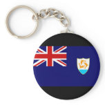 Anguilla Flag Keychain