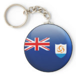 Anguilla Flag Keychain