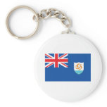Anguilla Flag Key Chain