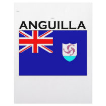 Anguilla Flag Letterhead Template