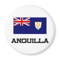 Anguilla Flag magnets