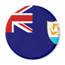 Anguilla Flag magnets
