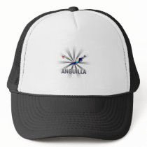 Anguilla Flag Map 2.0 Trucker Hat