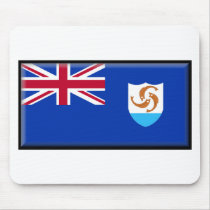 Anguilla Flag Mouse Pad