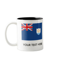 Anguilla Flag Mugs