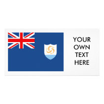 Anguilla Flag Photo Cards