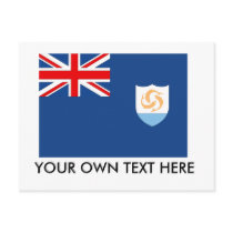 Anguilla Flag Post Card