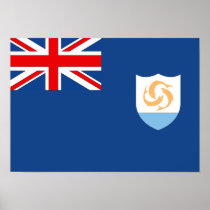 Anguilla Flag Posters