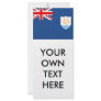 Anguilla Flag Rack Card Template