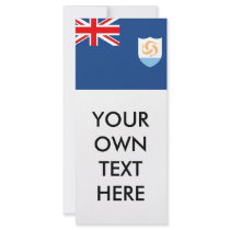 Anguilla Flag rack cards
