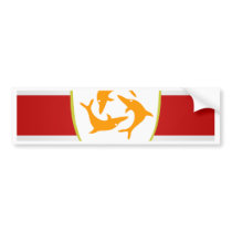Anguilla High quality Flag Bumper Sticker