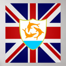 Anguilla High quality Flag Posters