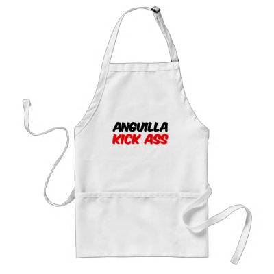 Anguilla Kick Ass Aprons by repofcountries