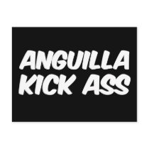 Anguilla Kick Ass Post Cards